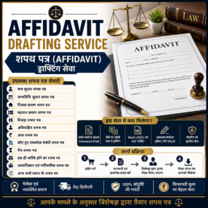 Affidavit Drafting Service | शपथ पत्र (Affidavit) ड्राफ्टिंग सेवा
