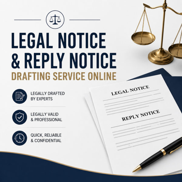 Legal Notice & Reply Notice Drafting Service Online Legal Notice & Reply Notice Drafting Service Online