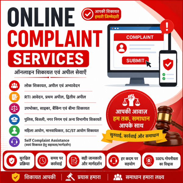 Online Complaint Services Online Complaint Services